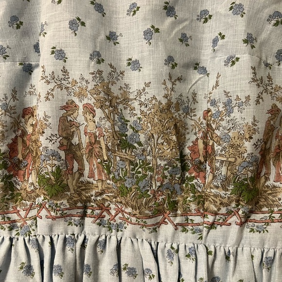 DENISE ARE HERE 70s vintage boho maxi prairie dress - Picture 4 of 4